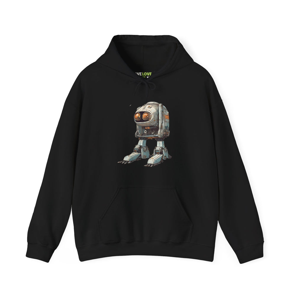 Hello Rusty Robot Spaceart Sci-Fi Hoodie-welovescifi.net