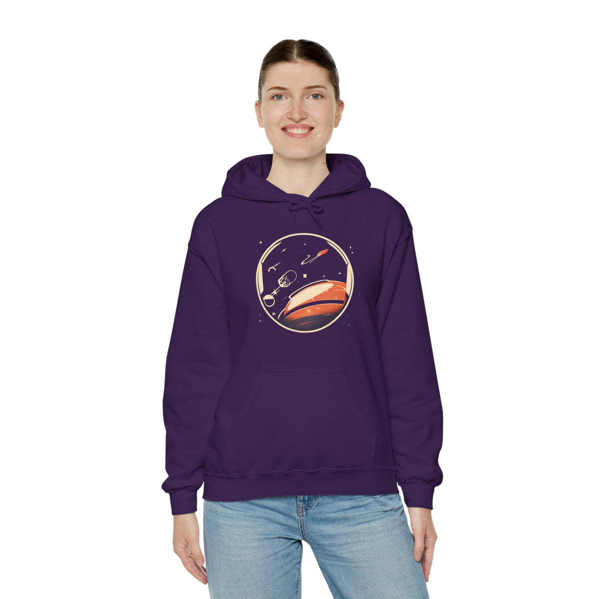 Abort Landing Spaceart Sci-Fi Hoodie-welovescifi.net