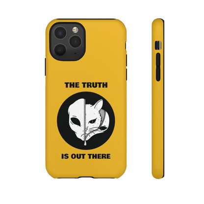 The Truth Is Outthere Funny Cat UFO Tough iPhone Mobile Cases-welovescifi.net