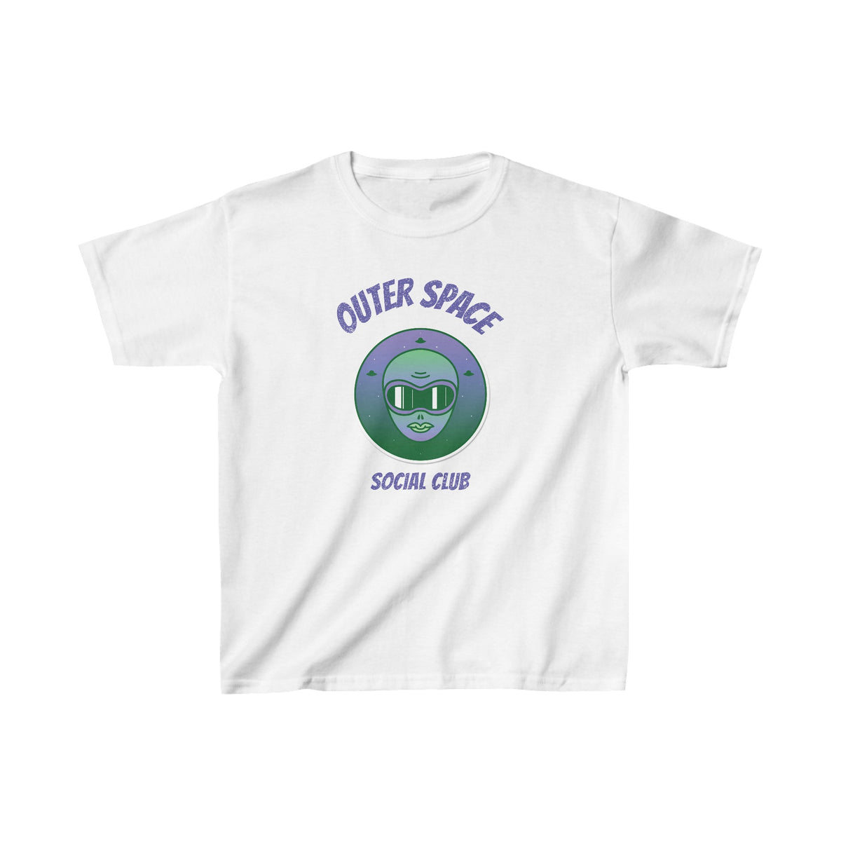 Outer Space Social Club Tee | SciFi Heavy Cotton™ Shirt