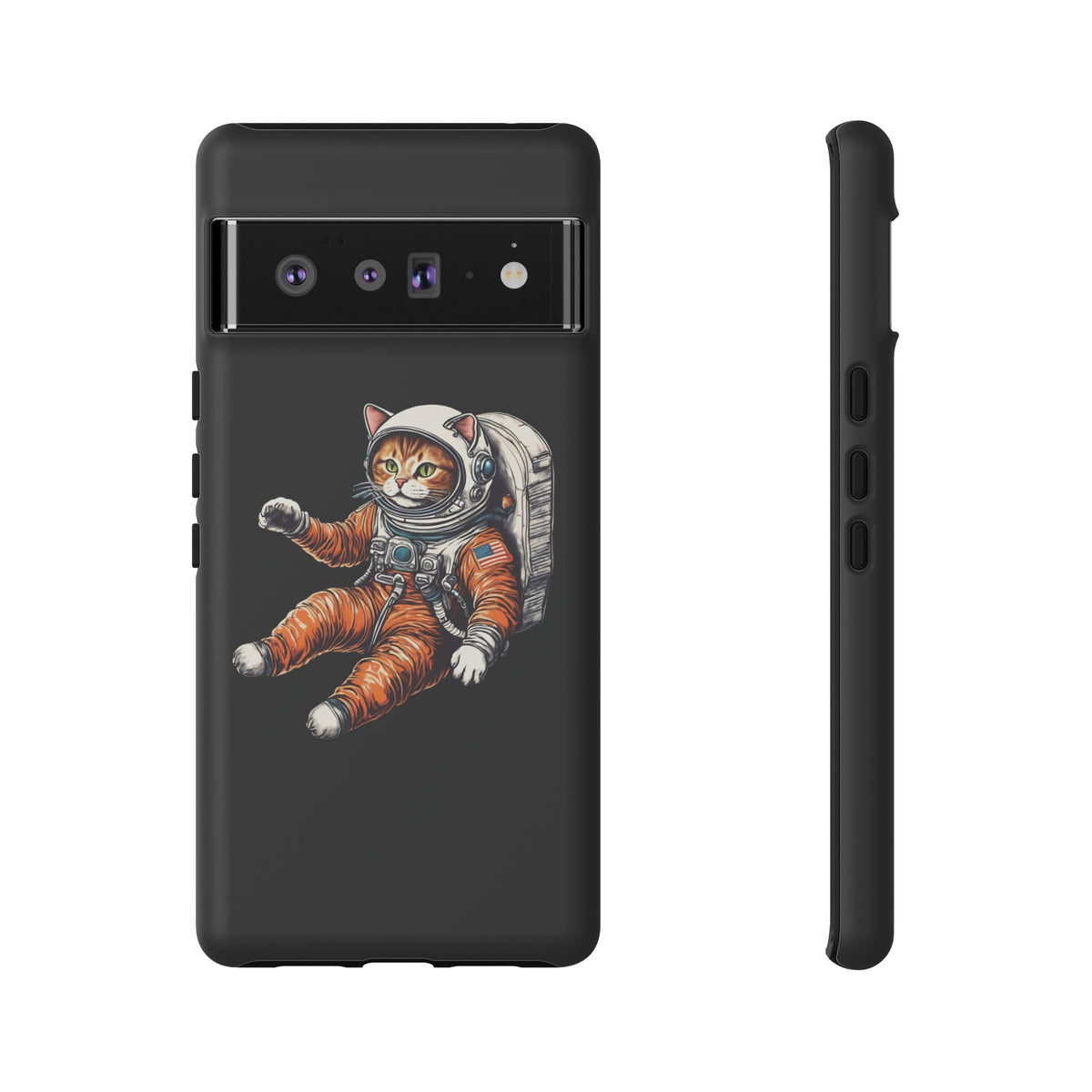 Redhead Spacecat Astronaut Google Pixel Mobile Cases