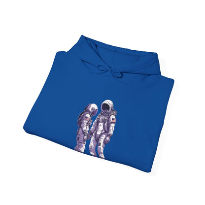 Mission Unknown Astronaut Space Art Hoodie | Sci-Fi Apparel