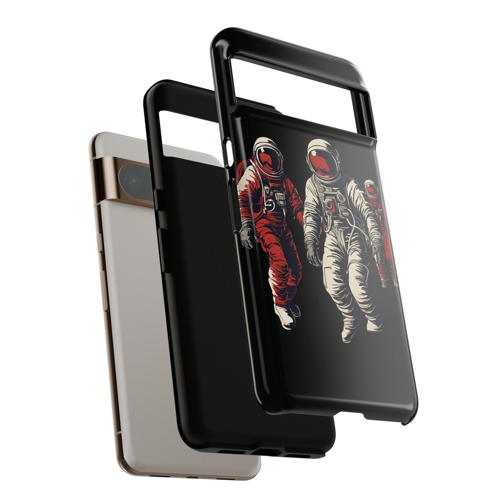 Astronaut In Red Tough Google Pixel Mobile Cases-welovescifi