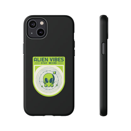 Stay Weird UFO Sci Fi Tough iPhone Mobile Cases WeLoveSciFi