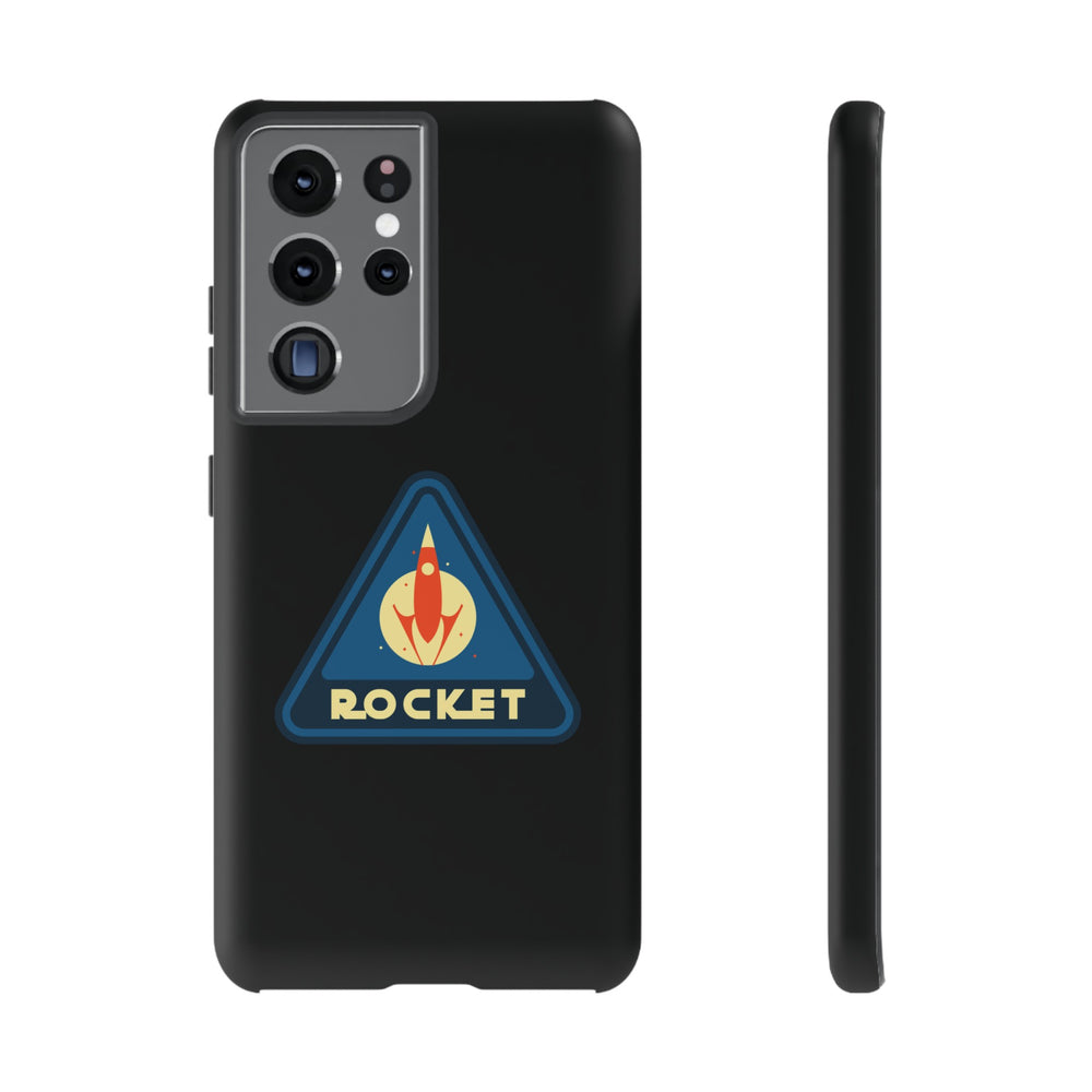 Retro Sci Fi Phone Case | Rocket Retro Sign Samsung Galaxy