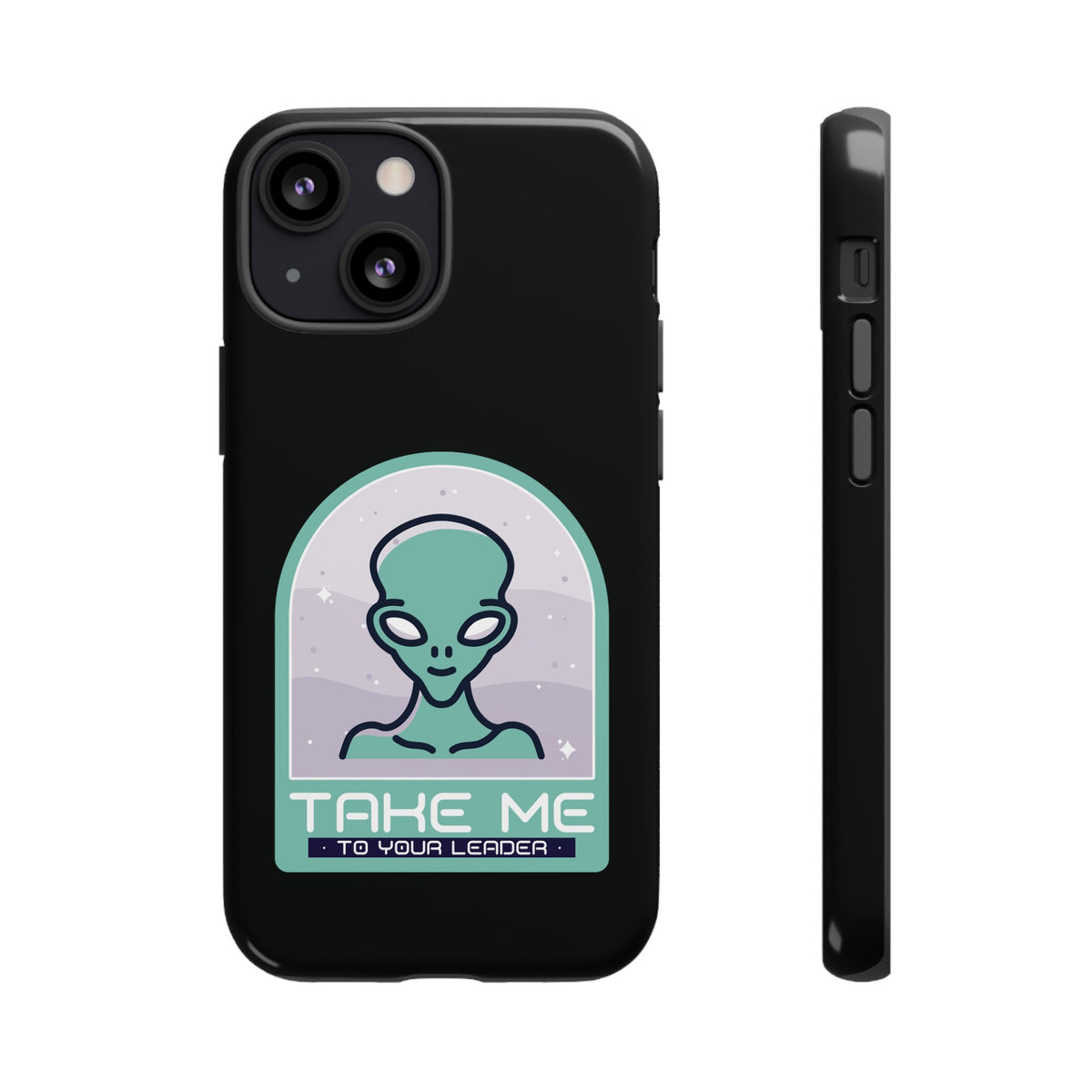 Take Me to Your Leader Sci-Fi Mobile Cover