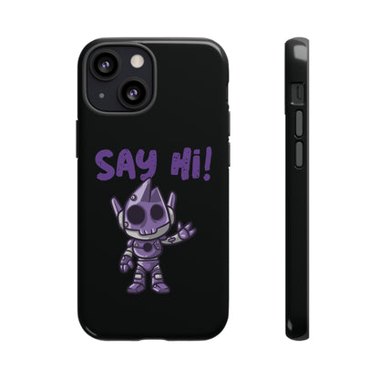 Funny UFO iPhone Cases | Say Hi Sci-Fi Tough Mobile Covers