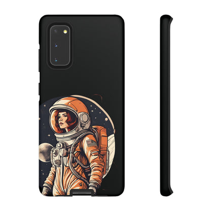 Spacegirl Astronaut Samsung Galaxy Cases