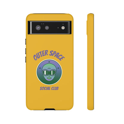 Outer Space Club Sci-Fi Tough Google Pixel Mobile Cases