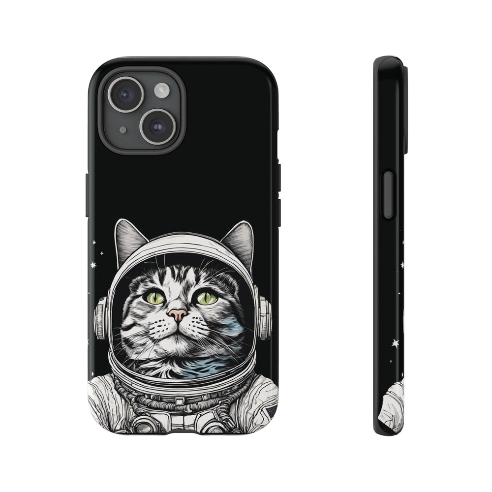 SpaceCat Tough iPhone Mobile Cases - WeLoveSciFi