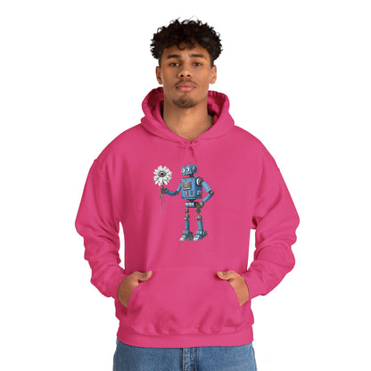 Robot Space Art Hoodie | Maybe Baby Sci-Fi Hoodie