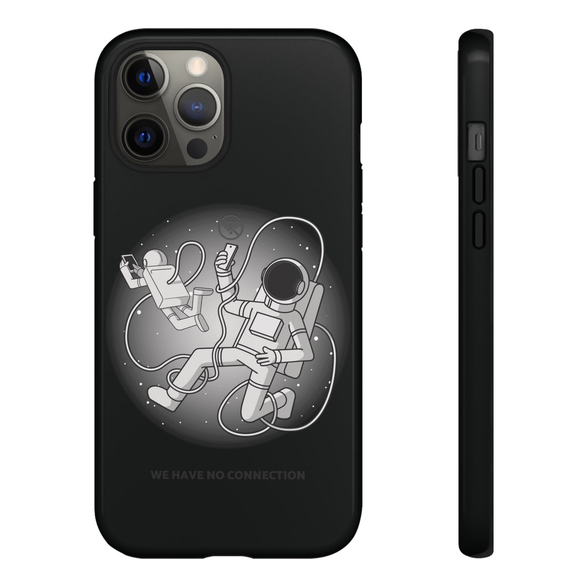 Funny Astronaut iPhone Case | Sci-Fi Tough Mobile Cover