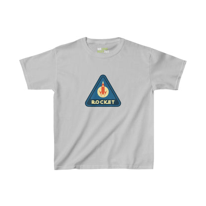 sign tee-Rocket Sign Kids Heavy Cotton Tee-welovescifi.net