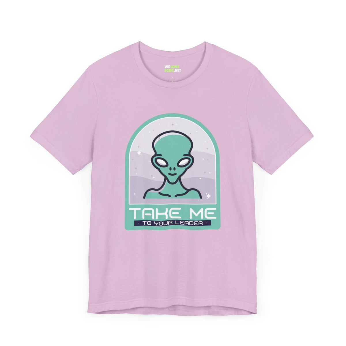 sci-fi UFO t-shirt-Take Me to Your Leader UFO SciFi T-Shirt