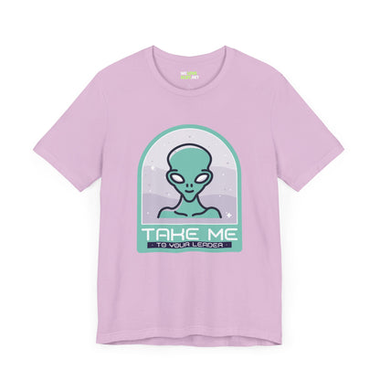 sci-fi UFO t-shirt-Take Me to Your Leader UFO SciFi T-Shirt