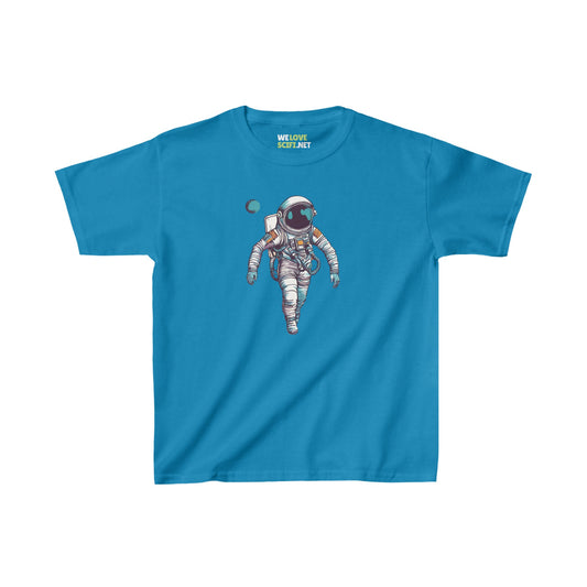 Shop Mini-Me Astronaut Tee Space Art Kids Heavy Cotton Shirt