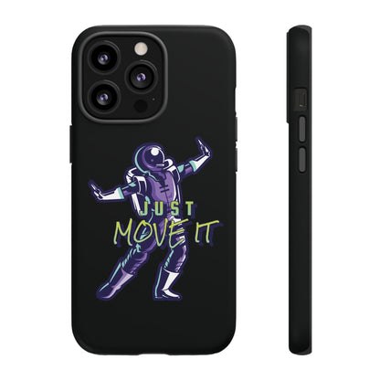 Astronaut iPhone Case Just Move It Sci-Fi Tough Mobile Cases