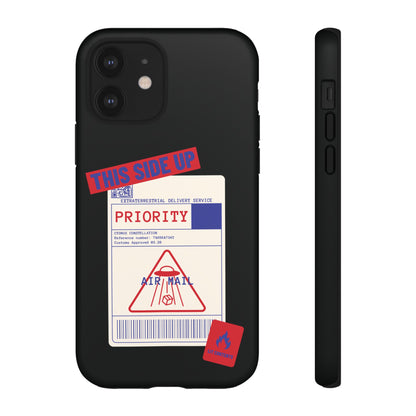 Extraterrestrial Delivery Phone Case - Funny UFO Sci-Fi