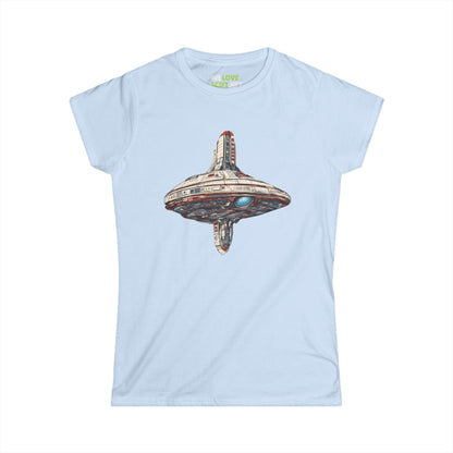 scifi woman's tee-Space is the Place - Sci-Fi Woman's Tee