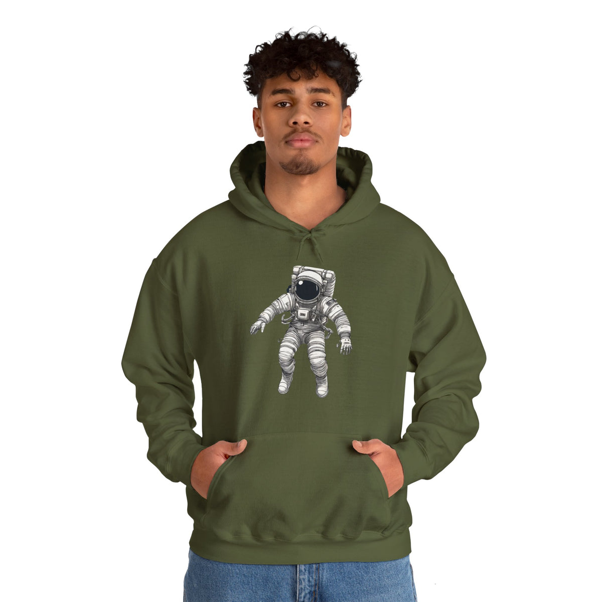 In Between Galaxies SpaceArt Sci-Fi Hoodie - We Love Sci-Fi