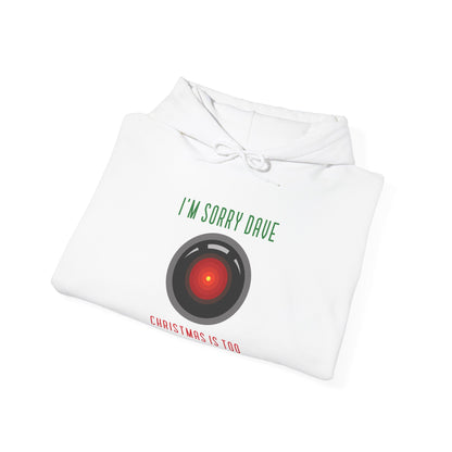 Too Important Funny HAL9000 Christmas Unisex Hoodie-welovescifi.net