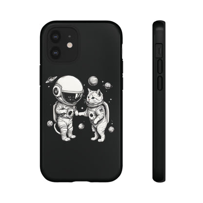 Space Kitties iPhone Cases Astronaut Cat Tough Mobile Cover