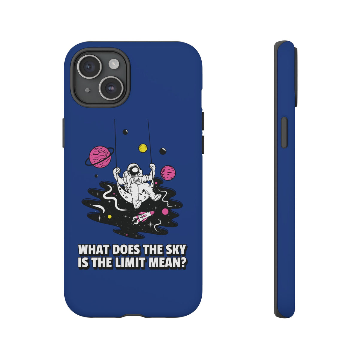 Astronaut iPhone Case Sky Is the Limit Sci-Fi Mobile Cover