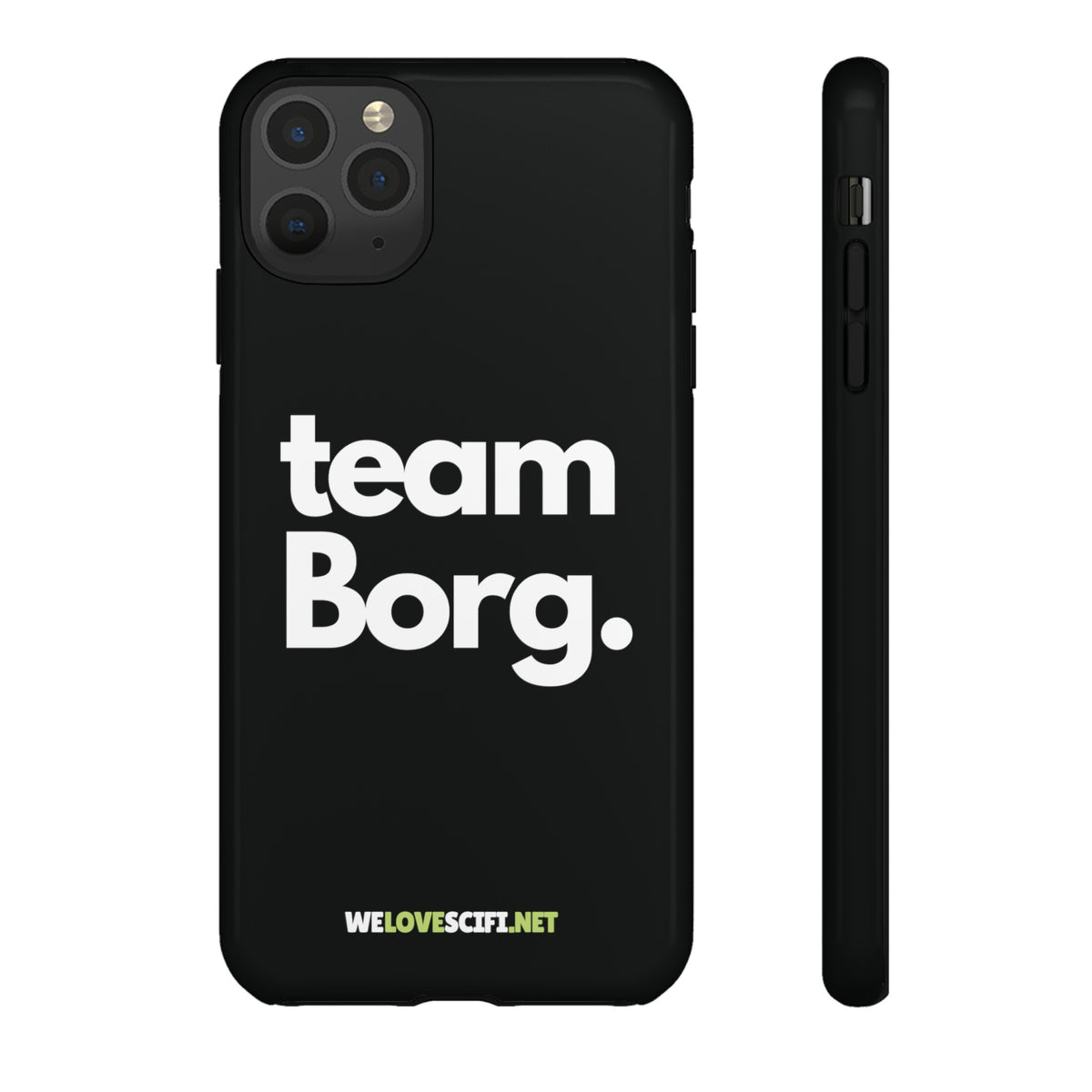 Team Borg iPhone Cases - Supervillain Tough Mobile Covers