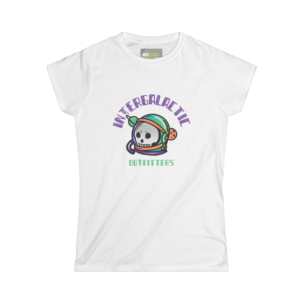 Intergalactic Outfitters Astronaut Woman's Tee - Top Quality