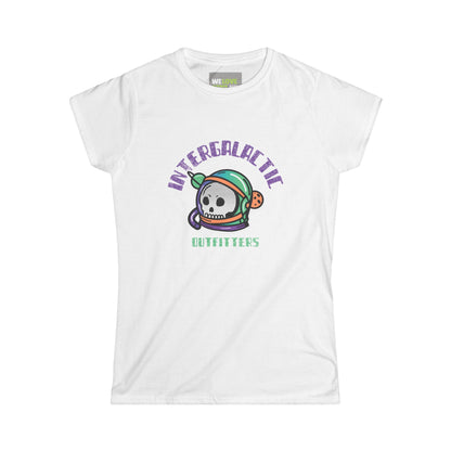 Intergalactic Outfitters Astronaut Woman's Tee - Top Quality