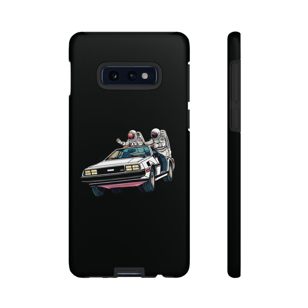 Delorean Party Astronauts Tough Samsung Galaxy Mobile Cases