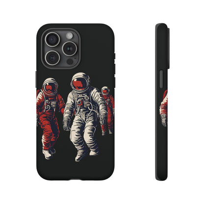 Astronauts In Red Tough iPhone Mobile Cases-welovescifi.net