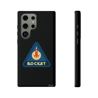 Retro Sci Fi Phone Case | Rocket Retro Sign Samsung Galaxy