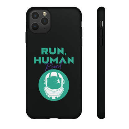 mobile cases-Run Human Run Sci-Fi Tough iPhone Mobile Cases