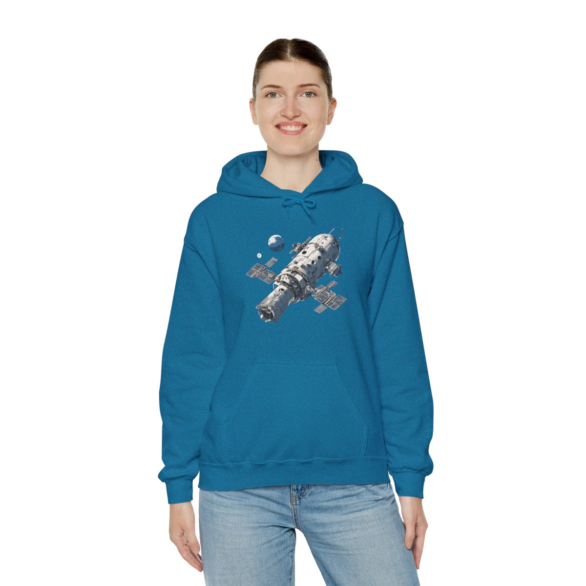 sci-fi hoodie-Spaceship 283 Sci-Fi Hoodie