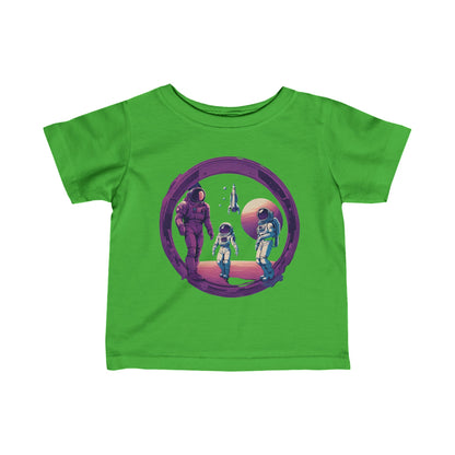 Family Business SpaceArt Infant SciFi Fine Jersey Tee