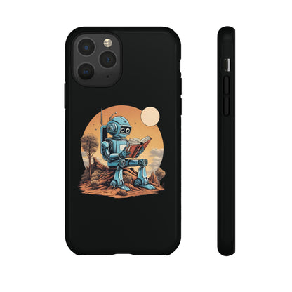 Humans Robot SpaceArt iPhone Cases - Tough Mobile Protection