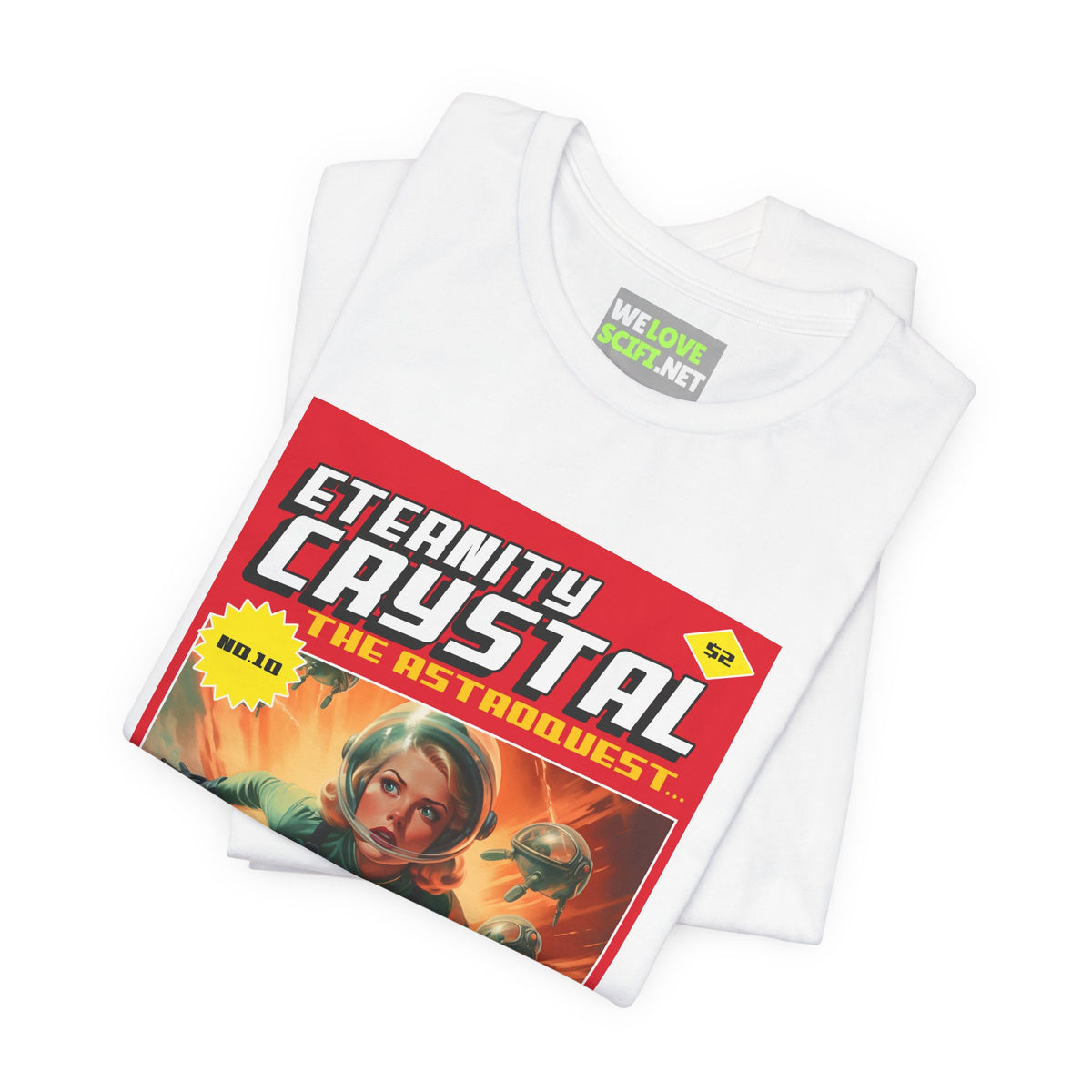 Eternity Crystal Retro Sci-Fi T-Shirt-welovescifi.net