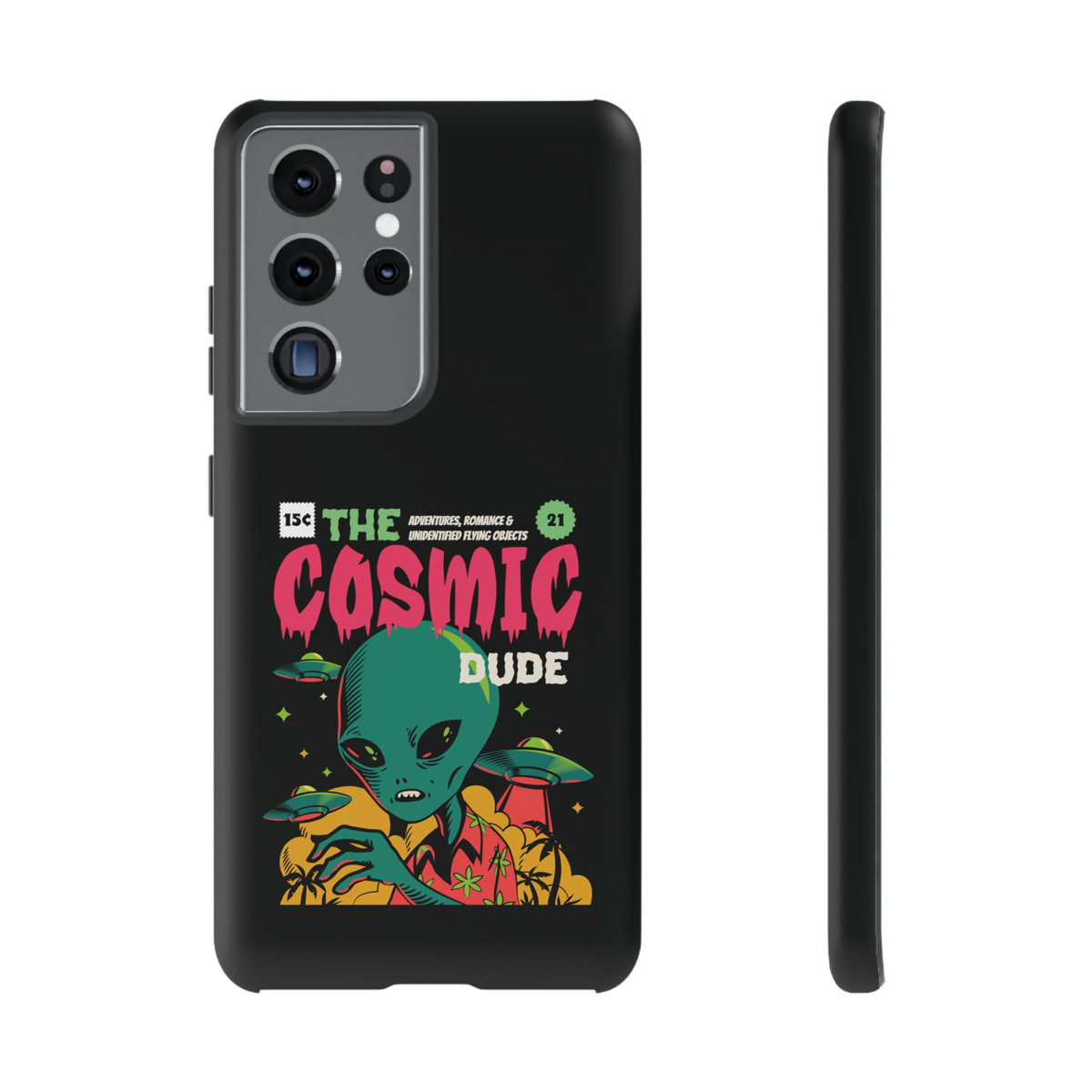 Retro Comic UFO Samsung Galaxy Cases