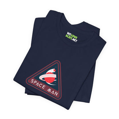 Space Man Sign Retro Sci-Fi T-Shirt | We Love Sci-Fi