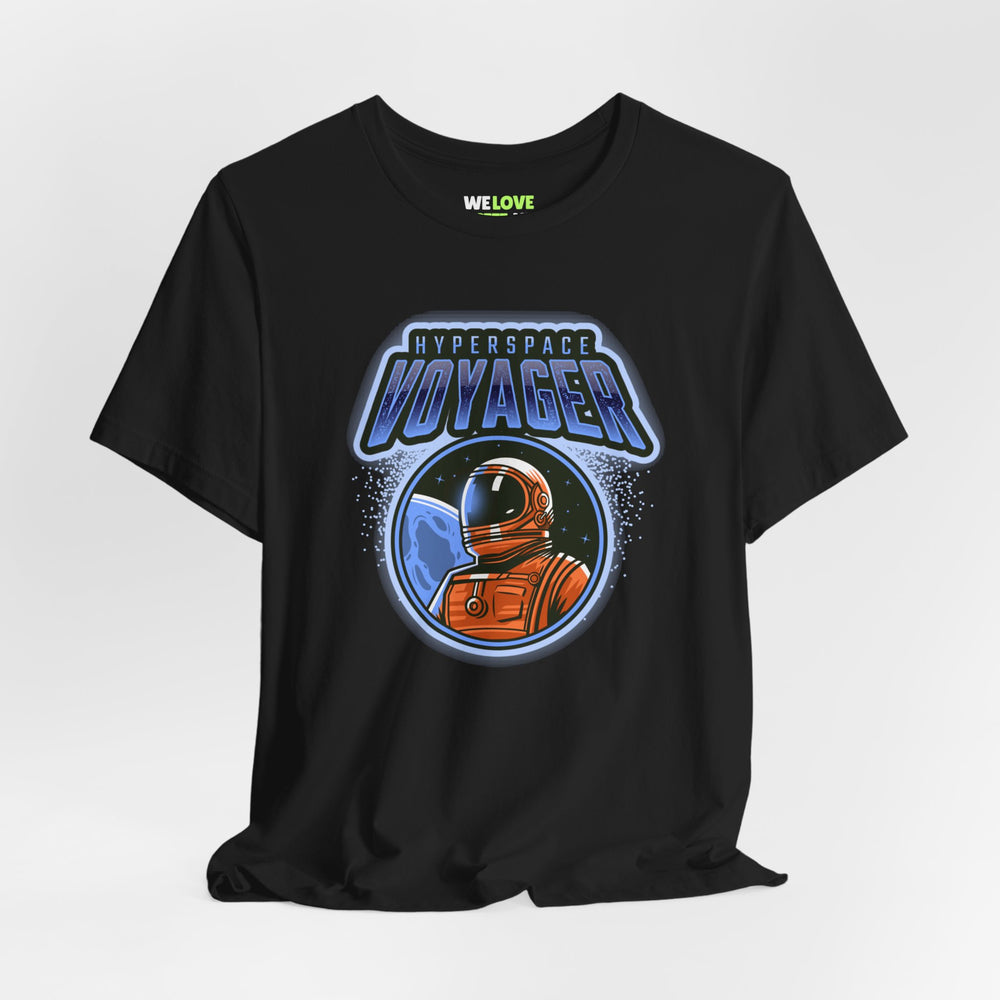 Hyperspace Voyager T-Shirt Sci-Fi Astronaut Tee WeLoveSciFi