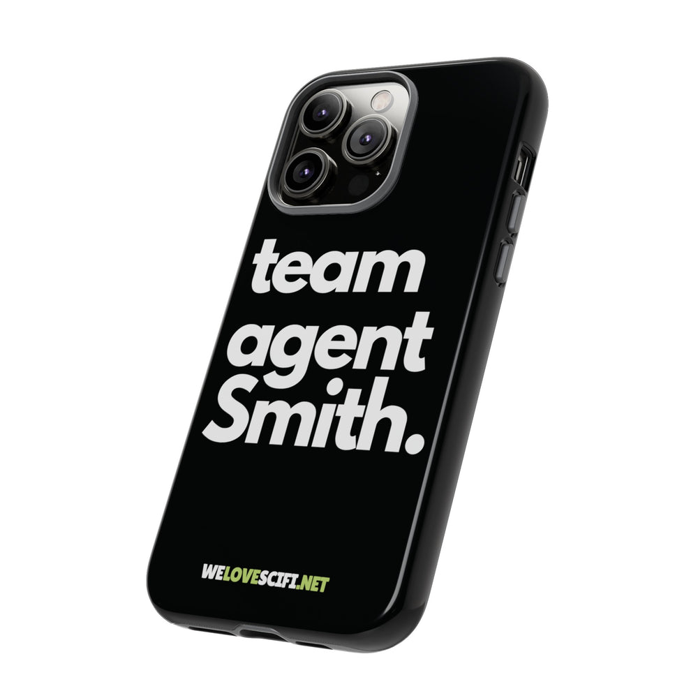 Team Agent Smith Supervillain Tough iPhone Mobile Cases