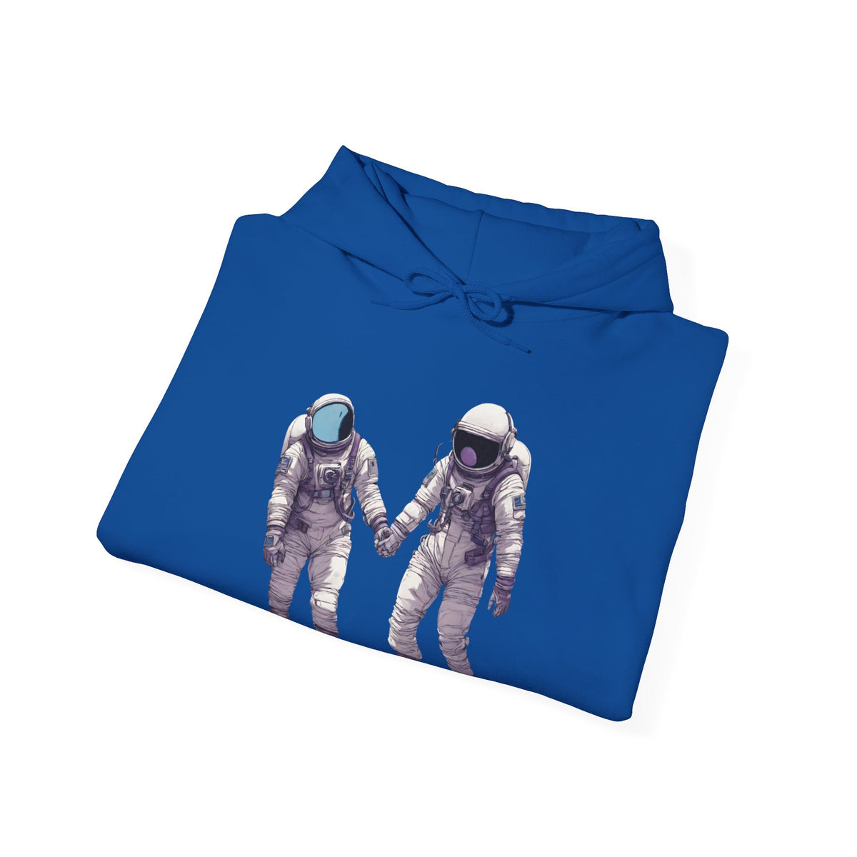 Astronaut Spaceart Hoodie - Next to You Sci-Fi Hoodie