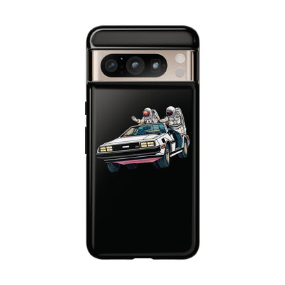 Delorean party astronaut Google Pixel mobile cases