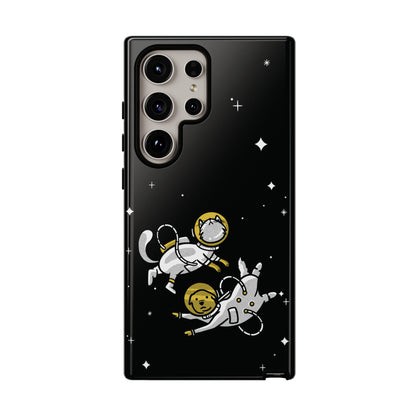 Astronaut Friends Dog Cat Sci-Fi Tough Samsung Galaxy 