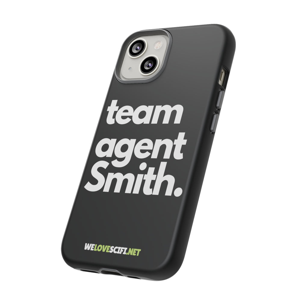 Team Agent Smith Supervillain Tough iPhone Mobile Cases