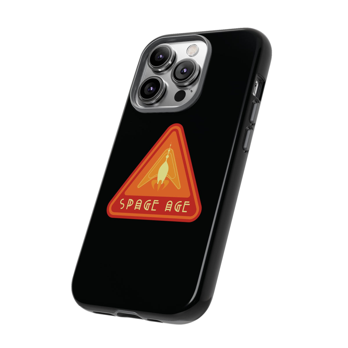 Space Age Retro Sci-Fi Tough iPhone Mobile Cases