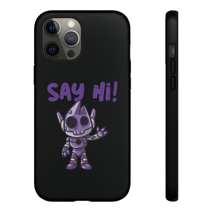 Funny UFO iPhone Cases | Say Hi Sci-Fi Tough Mobile Covers