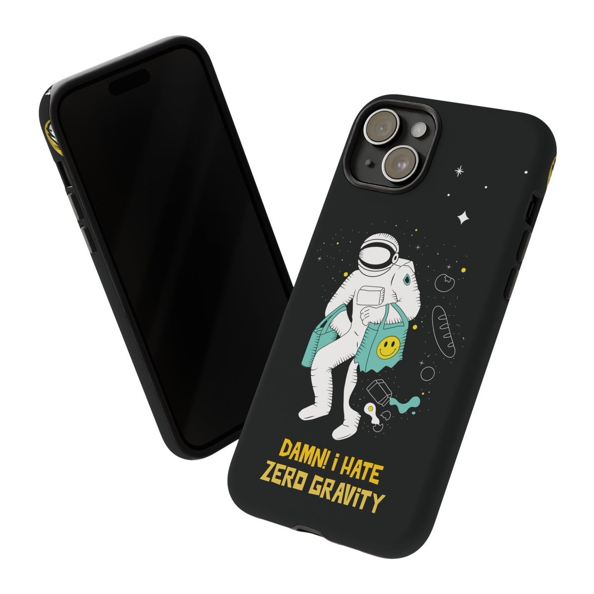 Zero Gravity Funny Astronaut Sci-Fi Tough iPhone Mobile Cases-welovescifi.net