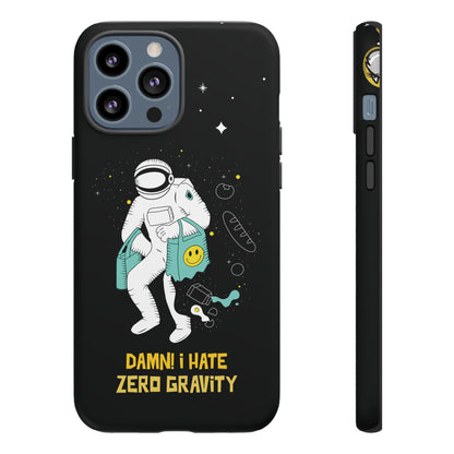 Zero Gravity Funny Astronaut Sci-Fi Tough iPhone Mobile Cases-welovescifi.net